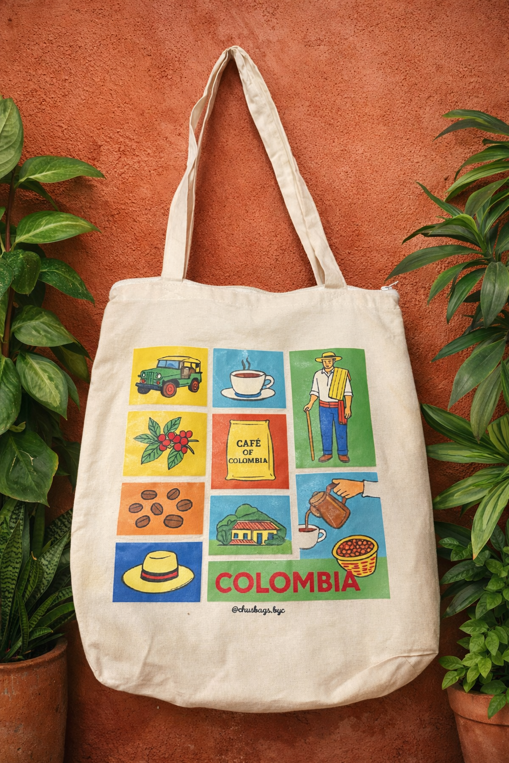 Tote Bags Colombia Color