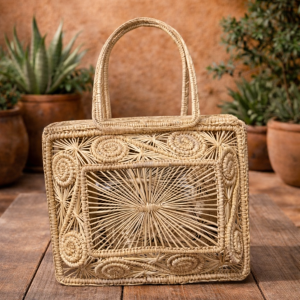 Bolso Cajita Caracol Iraca