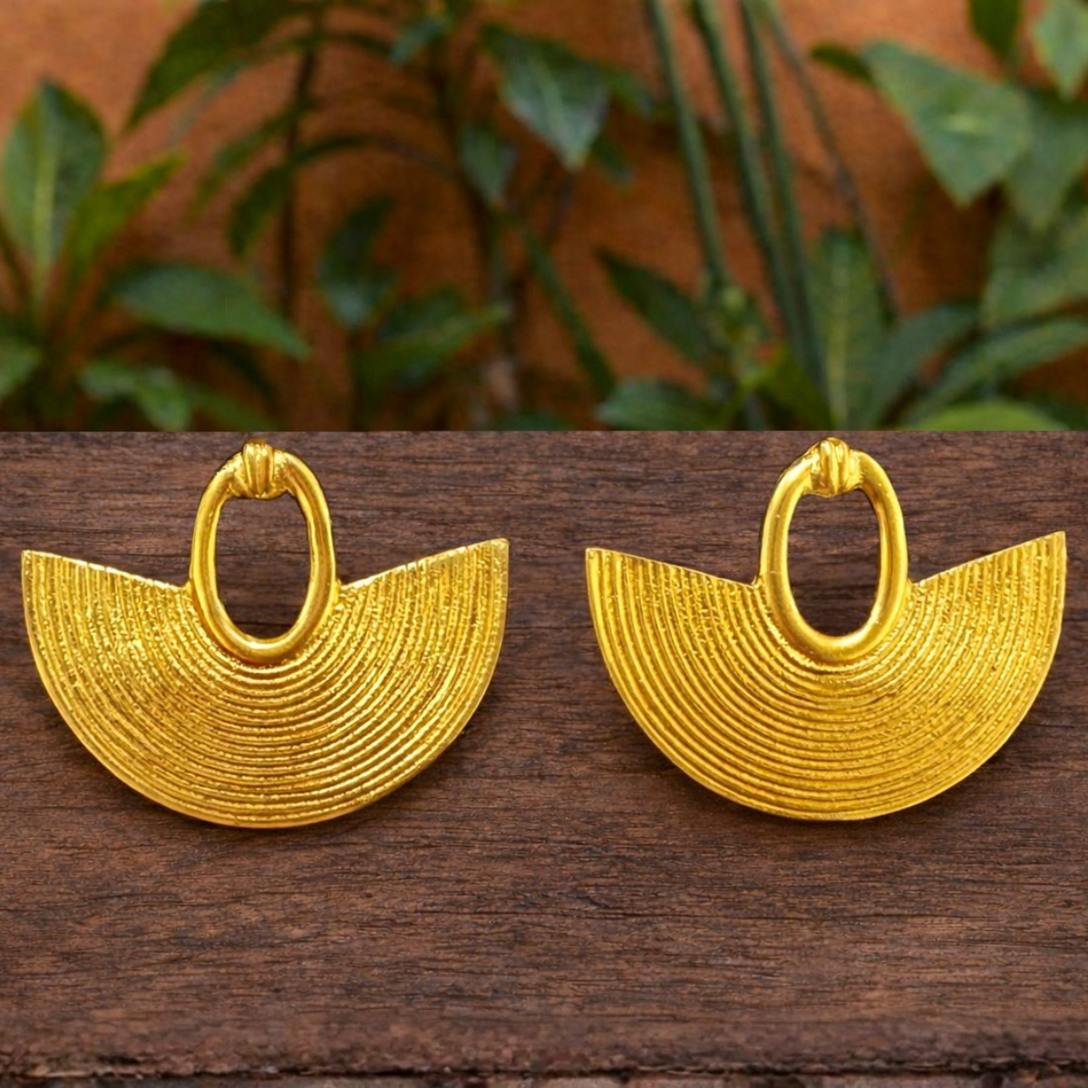 Pendiente Nariguera Sinú Peq. B. Oro 24 K