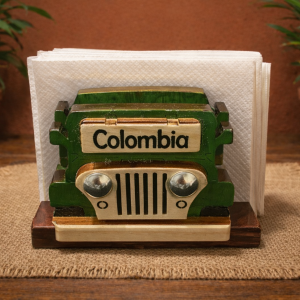 Servilletero Jeep Pino