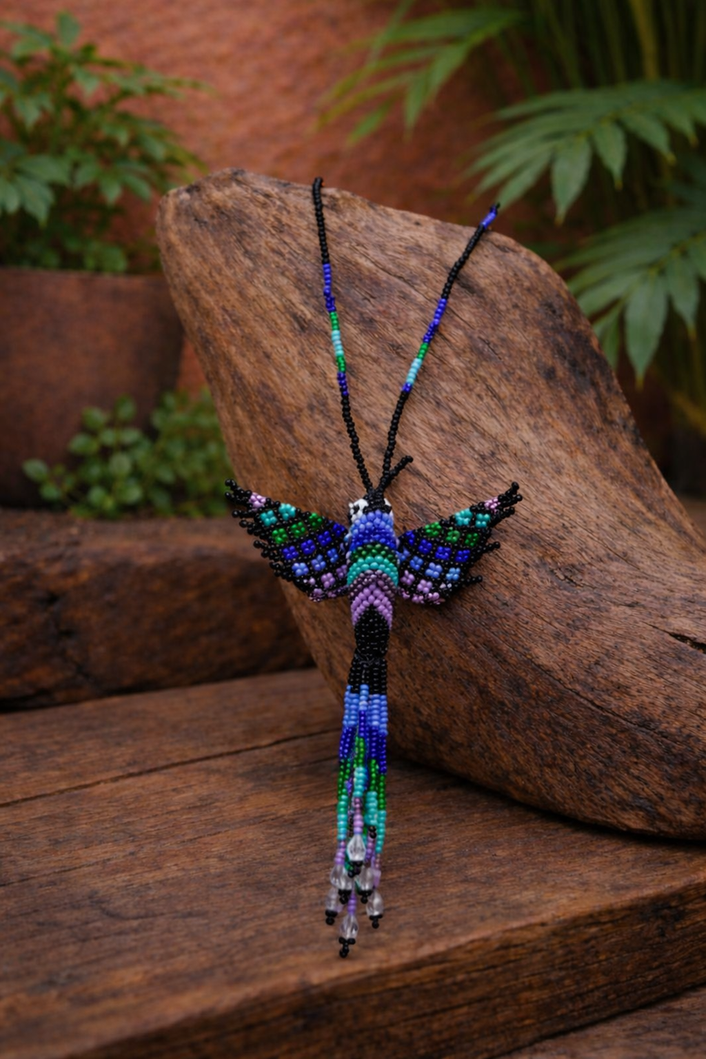 Collares En Mostacilla Colibri