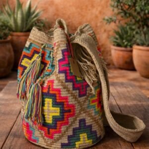 Mochila Wayuu Grande Diseño (copia)